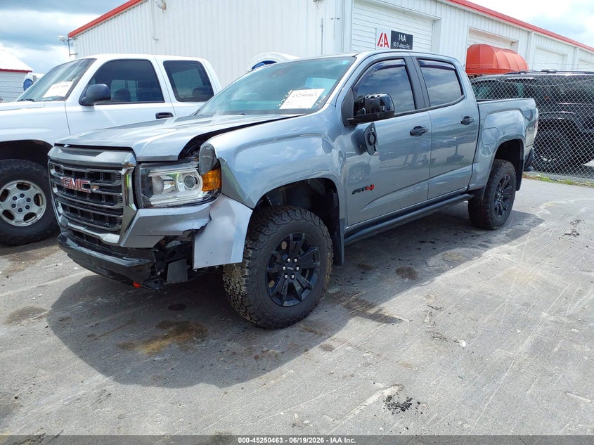 Vin: 1gtg6fen6n1161281, lot: 45748267, gmc canyon 4wd  short box at4 - leather 20222