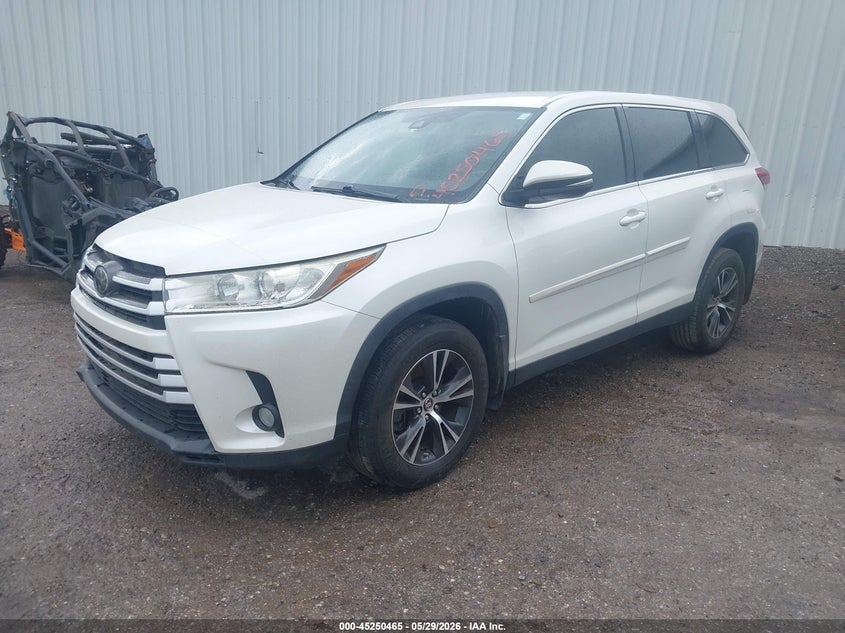 Vin: 5tdzzrfh9ks310422, lot: 45748268, toyota highlander le plus 20192
