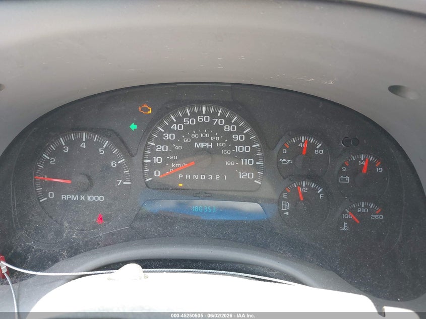 2008 Chevrolet Trailblazer Fleet VIN: 1GNDT13S282241786 Lot: 45250505