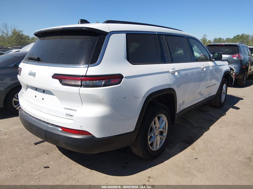 Vin: 1c4rjkag4r8607643, lot: 45748319, jeep grand cherokee l laredo 4x4 20244