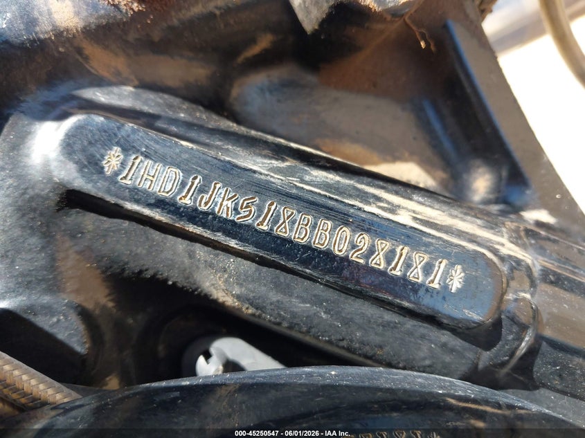 2011 Harley-Davidson Fxcwc VIN: 1HD1JK518BB028181 Lot: 45250547