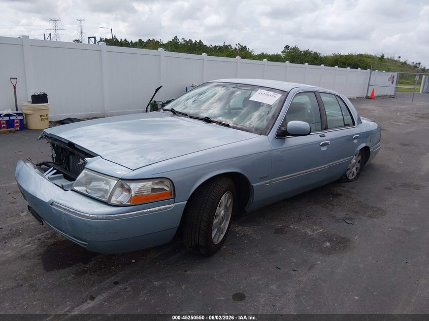 MERCURY GRAND MARQUIS 2003 VIN 2MEHM75W73X653698
