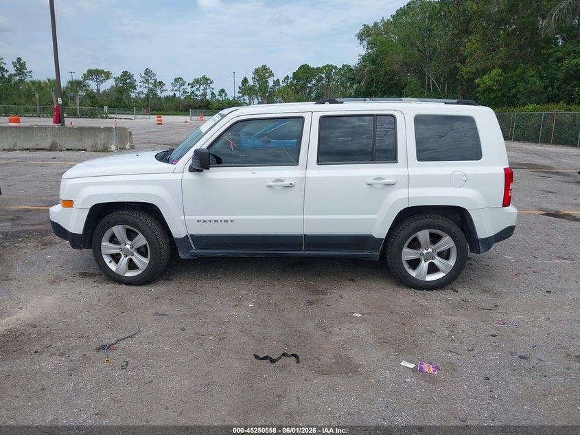 2012 Jeep Liberty (patriot) 2.4 Patriot Limited white Lot 111045250558 Vin 1C4NJPCB2CD649126