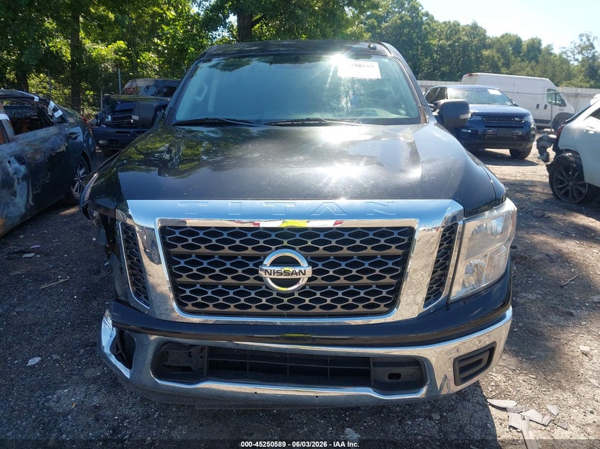 2017 Nissan Titan Sv VIN: 1N6AA1EK6HN554978 Lot: 45250589