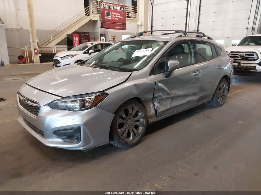 Vin: 4s3gtab61h3735688, lot: 45748405, subaru impreza 2.0i premium 20172