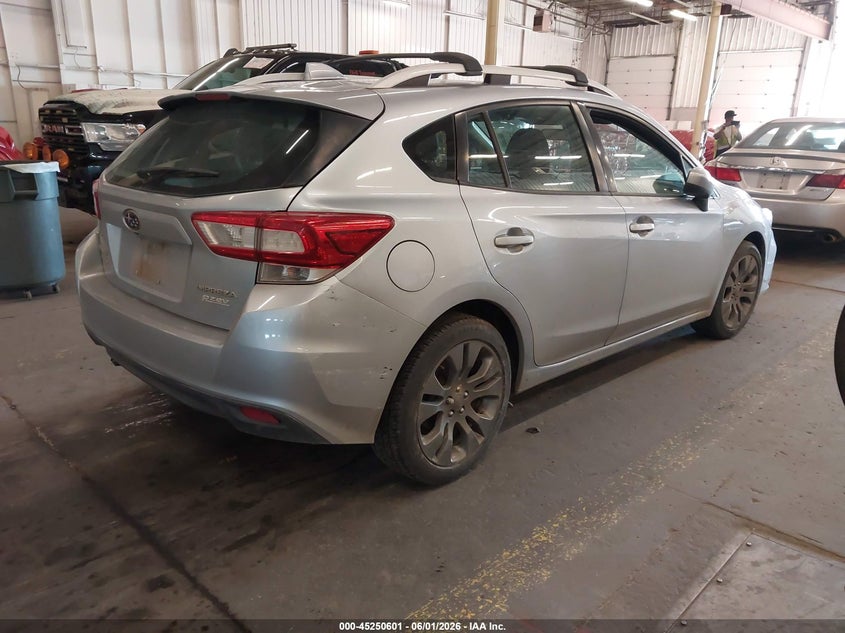 Vin: 4s3gtab61h3735688, lot: 45748405, subaru impreza 2.0i premium 20174
