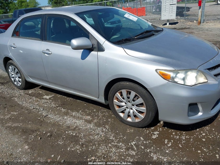 2012 Toyota Corolla 1.8 Le silver Lot 111045250633 Vin 2T1BU4EE4CC811965