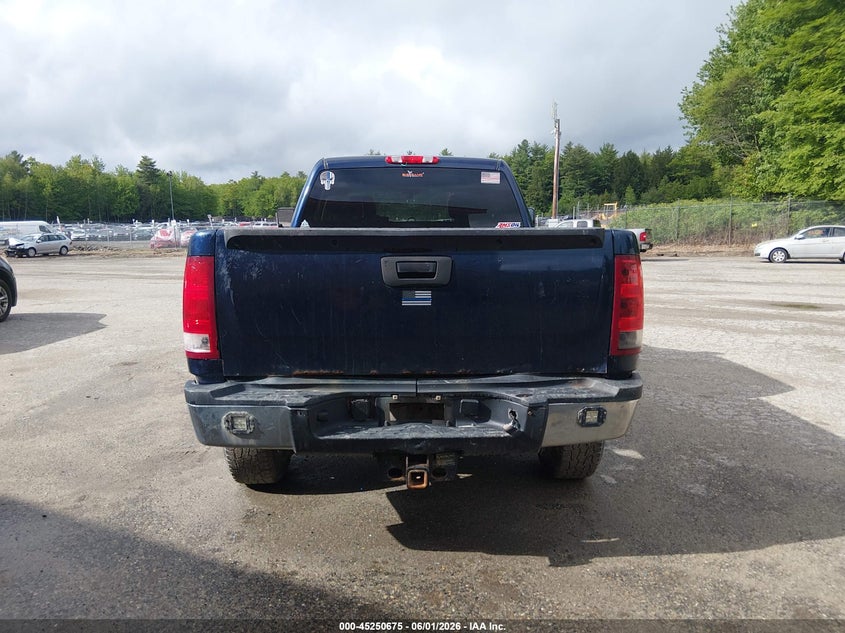 2012 Gmc SIERRA 6.0 2500Hd Sle blue Lot 111045250675 Vin 1GT120CG3CF208253