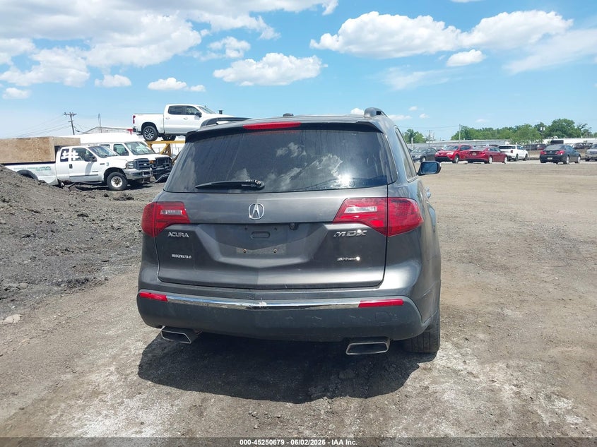 2011 Acura Mdx 3.7 grey Lot 111045250679 Vin 2HNYD2H23BH504012