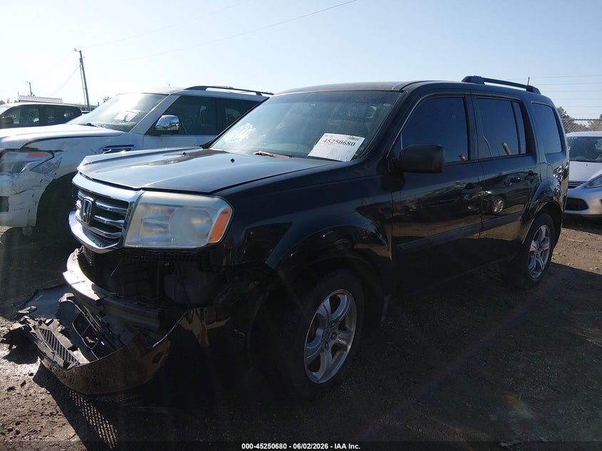 Vin: 5fnyf4h22cb013241, lot: 45748483, honda pilot lx 20122