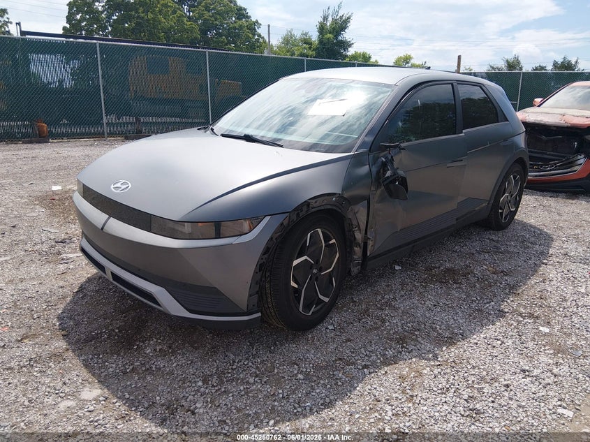 Vin: km8kn4ae2nu066640, lot: 45748565, hyundai ioniq 5 sel 20222