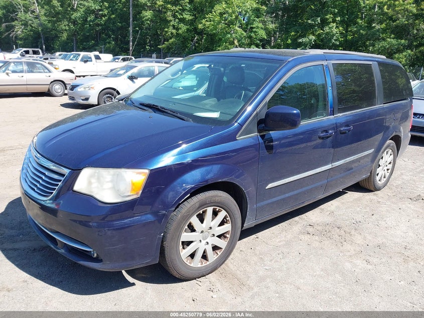 Vin: 2c4rc1bg5gr134145, lot: 45748582, chrysler town & country touring 20162