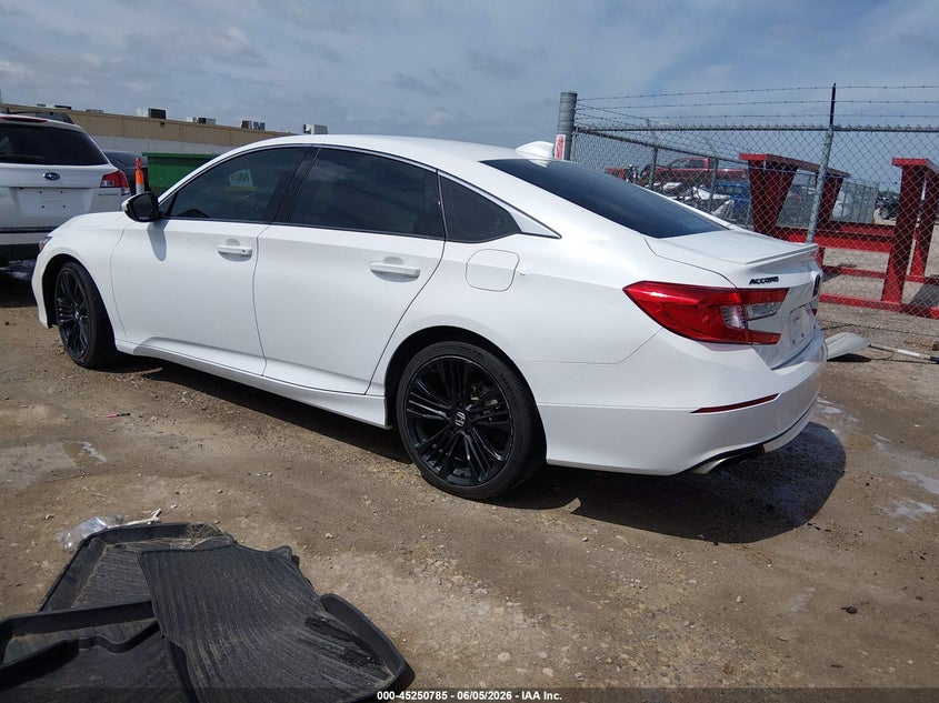 Vin: 1hgcv1f30la089915, lot: 45748588, honda accord sport 20203