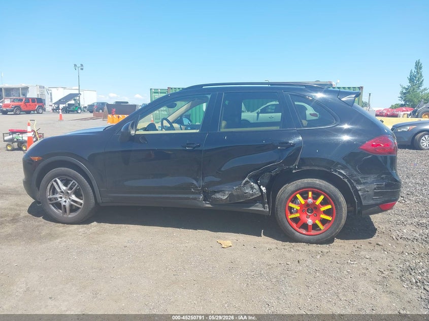 2012 Porsche Cayenne 4.8 S black Lot 111045250791 Vin WP1AB2A22CLA44934
