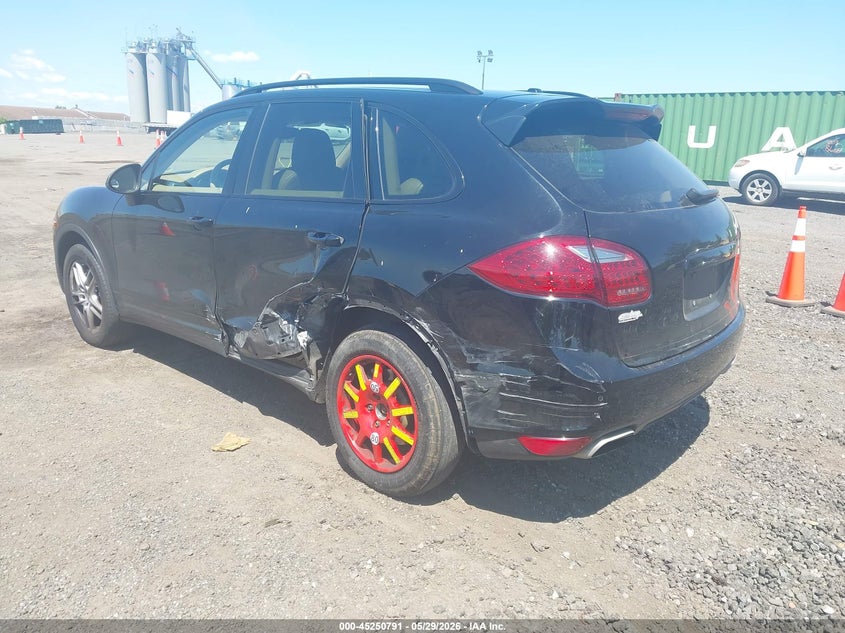 2012 Porsche Cayenne 4.8 S black Lot 111045250791 Vin WP1AB2A22CLA44934