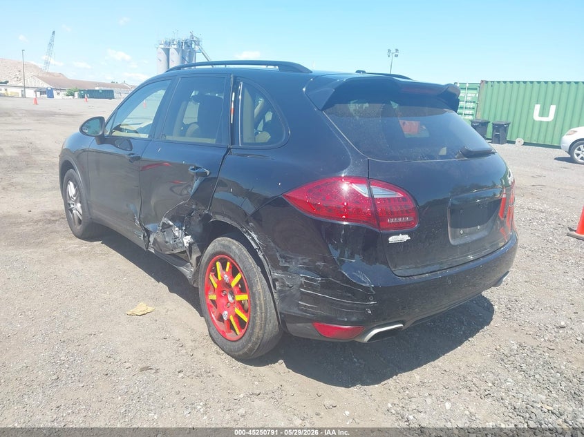 2012 Porsche Cayenne 4.8 S black Lot 111045250791 Vin WP1AB2A22CLA44934