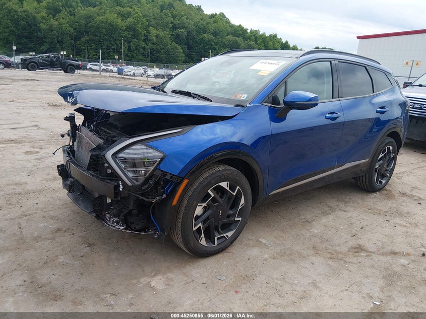 2025 KIA SPORTAGE auction photo 2