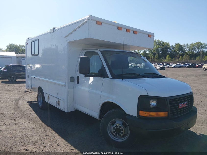 2009 GMC Savana Cutaway Work Van VIN: 1GDJG31K691121488 Lot: 45250875