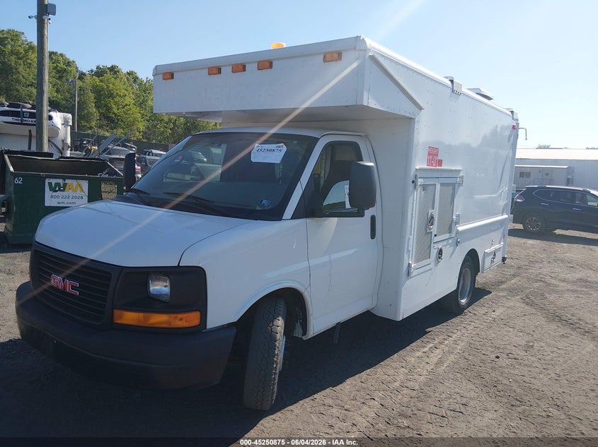 2009 GMC Savana Cutaway Work Van VIN: 1GDJG31K691121488 Lot: 45250875