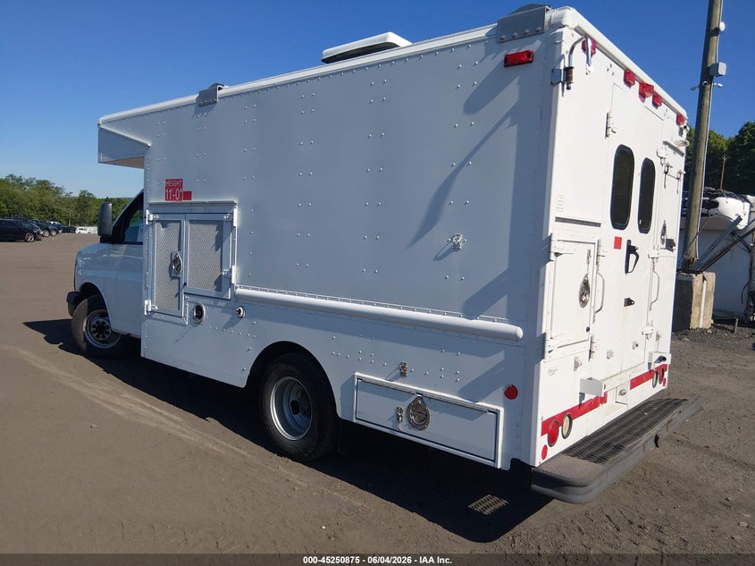 2009 GMC Savana Cutaway Work Van VIN: 1GDJG31K691121488 Lot: 45250875