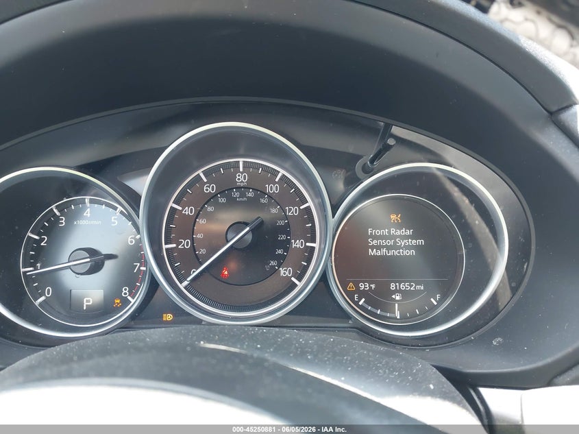 2022 MAZDA CX-5 2.5L I-4 DI, DOHC, V(VIN: JM3KFBAM1N0547104