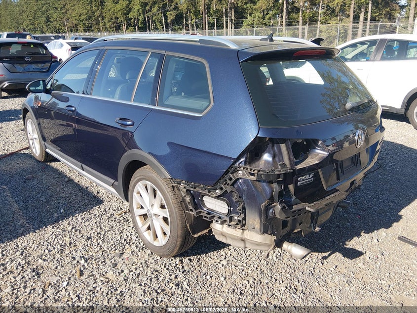 Vin: 3vwh17au7hm529719, lot: 45748716, volkswagen golf alltrack tsi s/tsi se/tsi sel 20173
