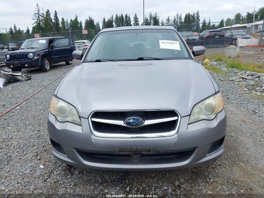 2009 Subaru Legacy 2.5I VIN: 4S3BL616897215426 Lot: 45250917