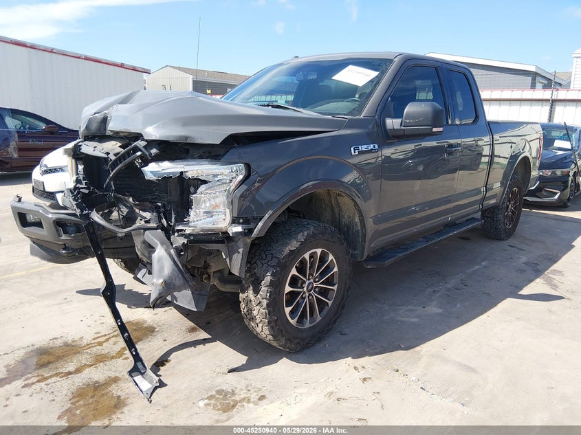 Vin: 1ftfx1e54jfb26814, lot: 45748743, ford f-150 xlt 20182