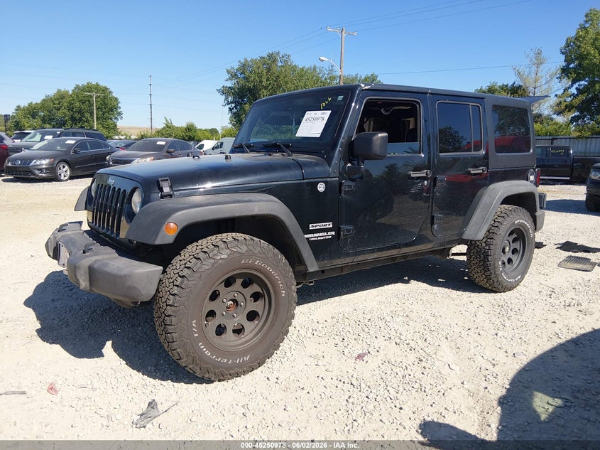 Vin: 1c4bjwdg0cl151066, lot: 45748781, jeep wrangler unlimited sport 20122