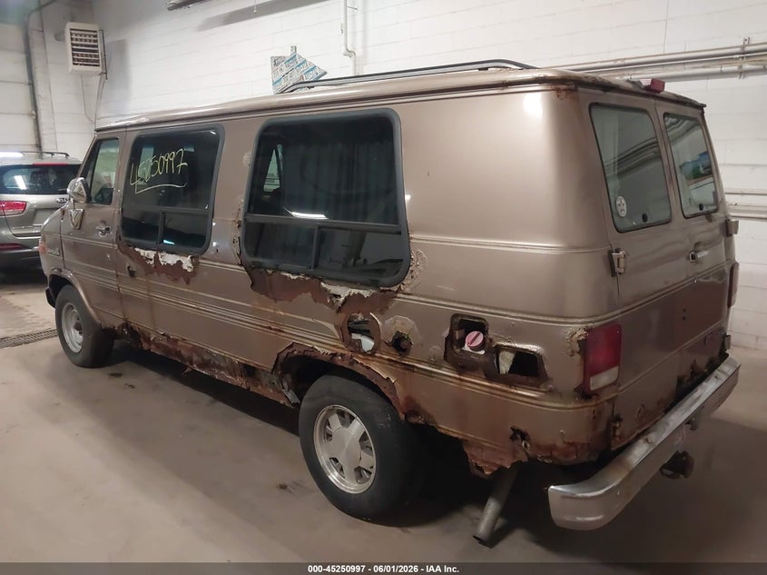 1995 GMC RALLY WAGON VAN 5.7L V8 FI F
