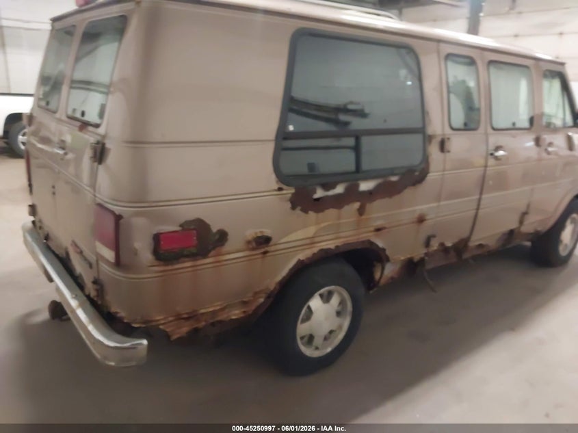 1995 GMC RALLY WAGON VAN 5.7L V8 FI F