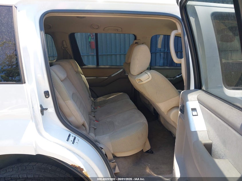 2010 Nissan Pathfinder Se VIN: 5N1AR1NB0AC621440 Lot: 45251003