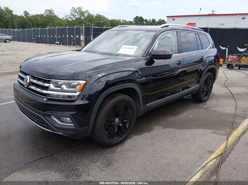 Vin: 1v2nr2ca1kc575185, lot: 45748842, volkswagen atlas 3.6l v6 sel premium 20192