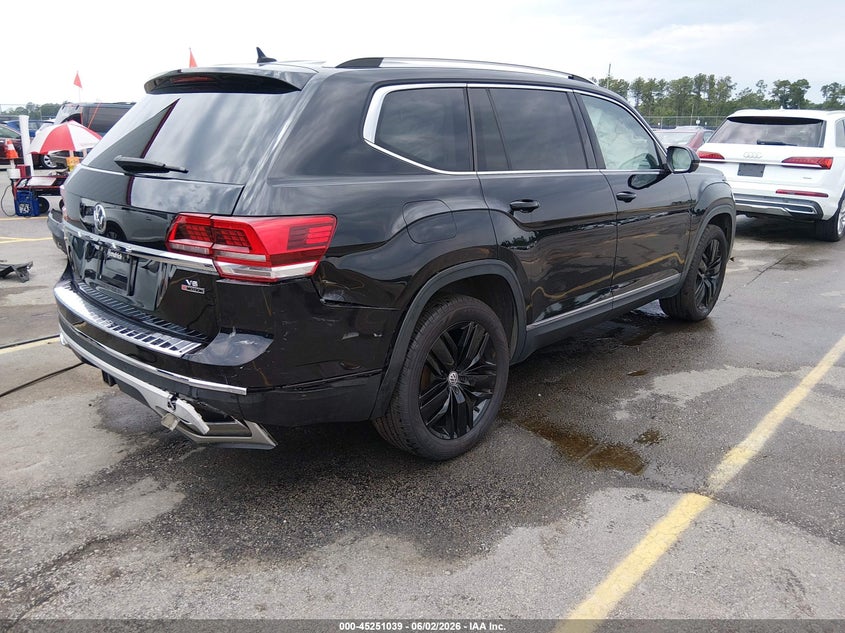Vin: 1v2nr2ca1kc575185, lot: 45748842, volkswagen atlas 3.6l v6 sel premium 20194