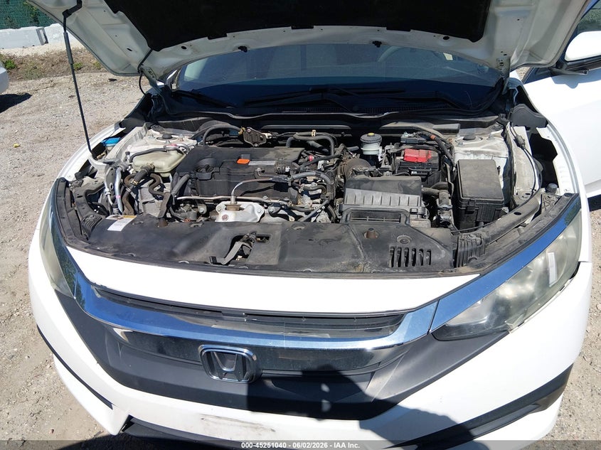 2016 HONDA CIVIC SEDAN 2.0L I-4 DOHC, VVT, 158HP