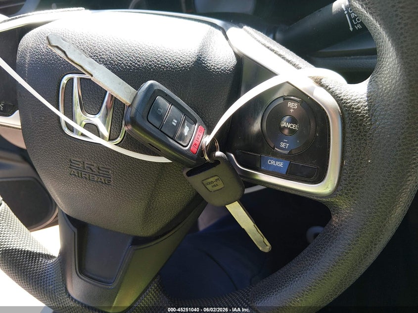 2016 HONDA CIVIC SEDAN 2.0L I-4 DOHC, VVT, 158HP