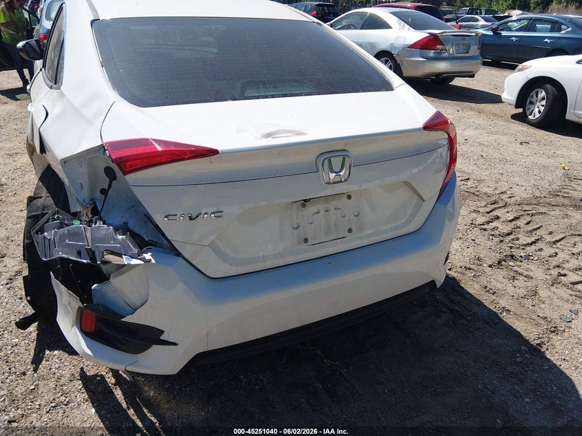 2016 HONDA CIVIC SEDAN 2.0L I-4 DOHC, VVT, 158HP