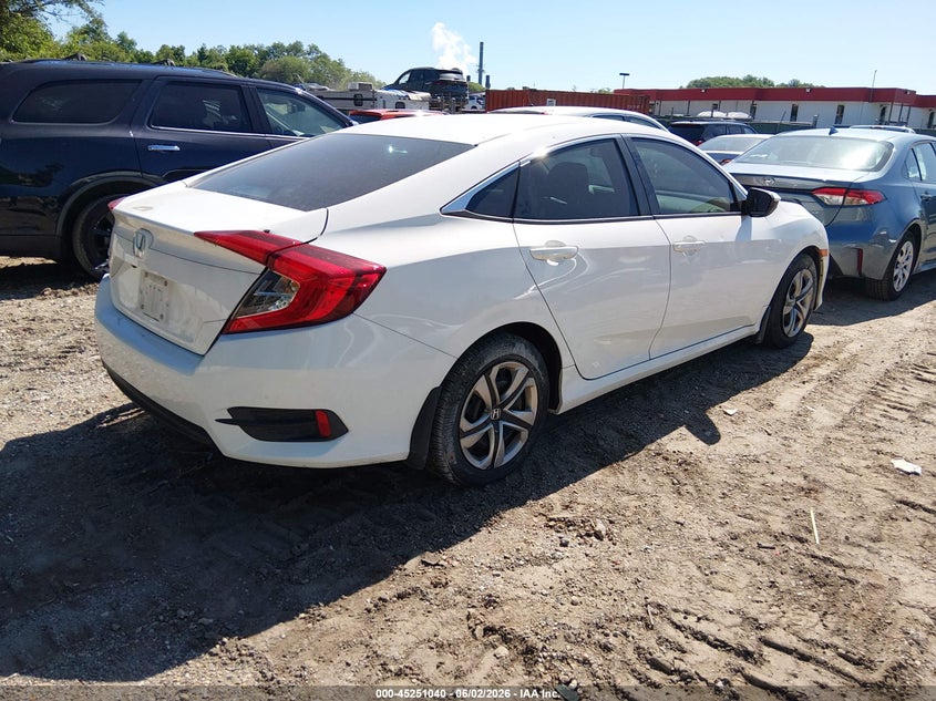 2016 HONDA CIVIC SEDAN 2.0L I-4 DOHC, VVT, 158HP