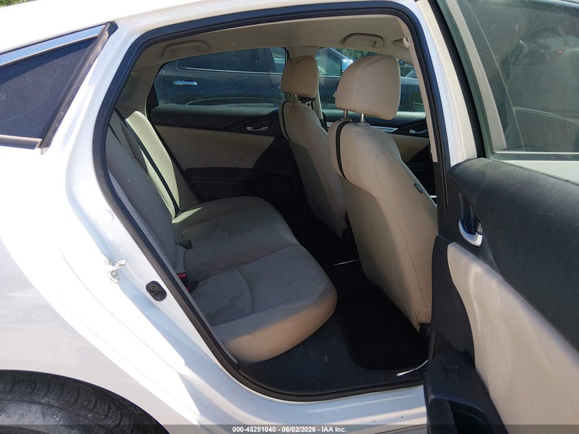 2016 HONDA CIVIC SEDAN 2.0L I-4 DOHC, VVT, 158HP