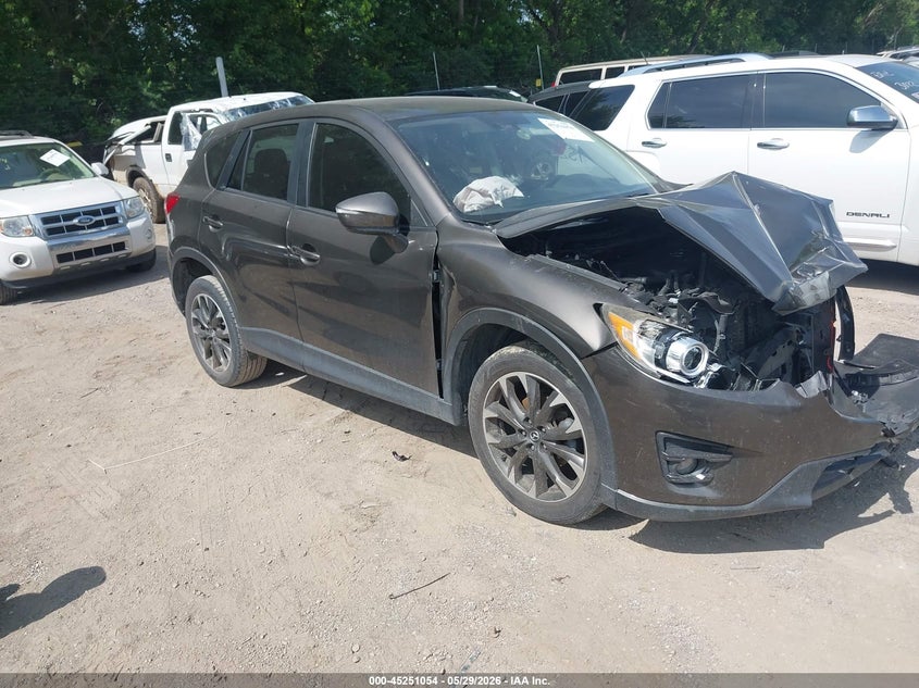 Vin: jm3ke2dy2g0687618, lot: 45748857, mazda cx-5 grand touring 2016 img_1