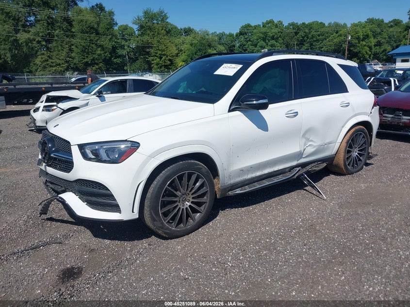 Vin: 4jgfb4kb0pa903937, lot: 45748892, mercedes-benz gle 350 4matic 20232