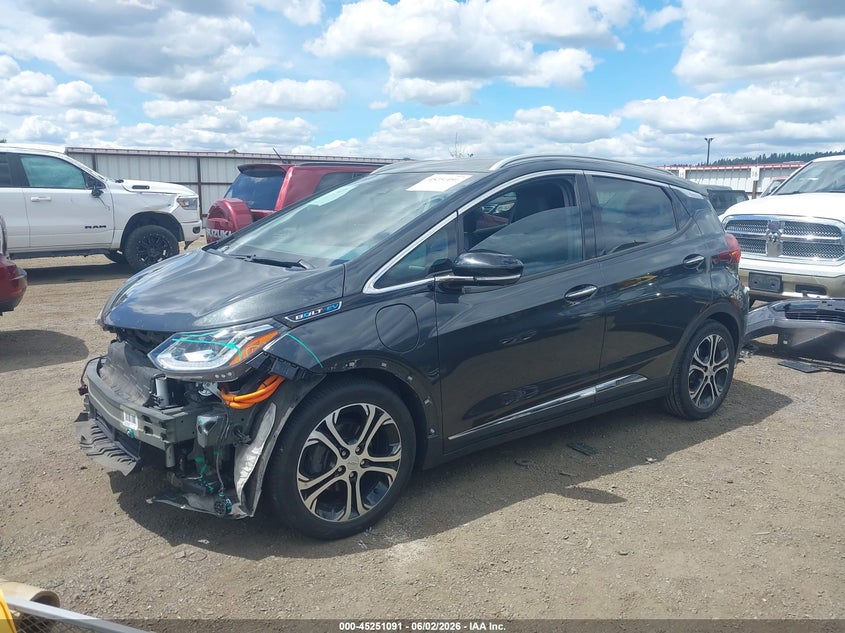 Vin: 1g1fx6s07h4189703, lot: 45748894, chevrolet bolt ev premier 20172