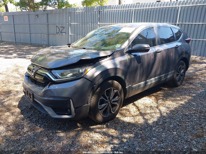 Vin: 2hkrw2h86nh623192, lot: 45748913, honda cr-v awd ex-l 20222