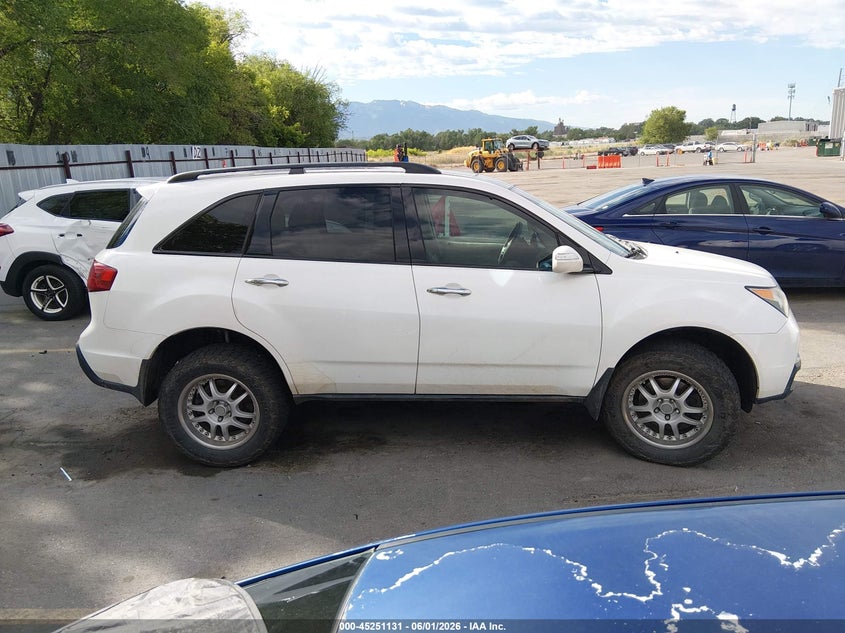 2012 Acura Mdx 3.7 white Lot 111045251131 Vin 2HNYD2H25CH531374