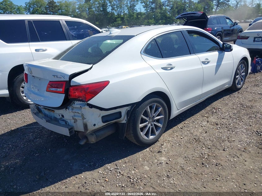 Vin: 19uub1f33ja002664, lot: 45748936, acura tlx 20184