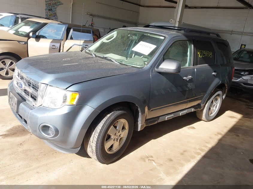 2012 Ford Escape 2.5 Xls blue Lot 111045251138 Vin 1FMCU0C78CKA60056