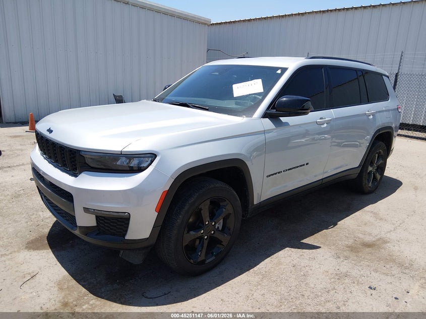 Vin: 1c4rjkbgxr8565090, lot: 45748950, jeep grand cherokee l limited 4x4 20242