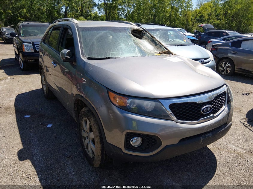 Vin: 5xykt3a67cg299358, lot: 45748966, kia sorento lx 2012 img_1