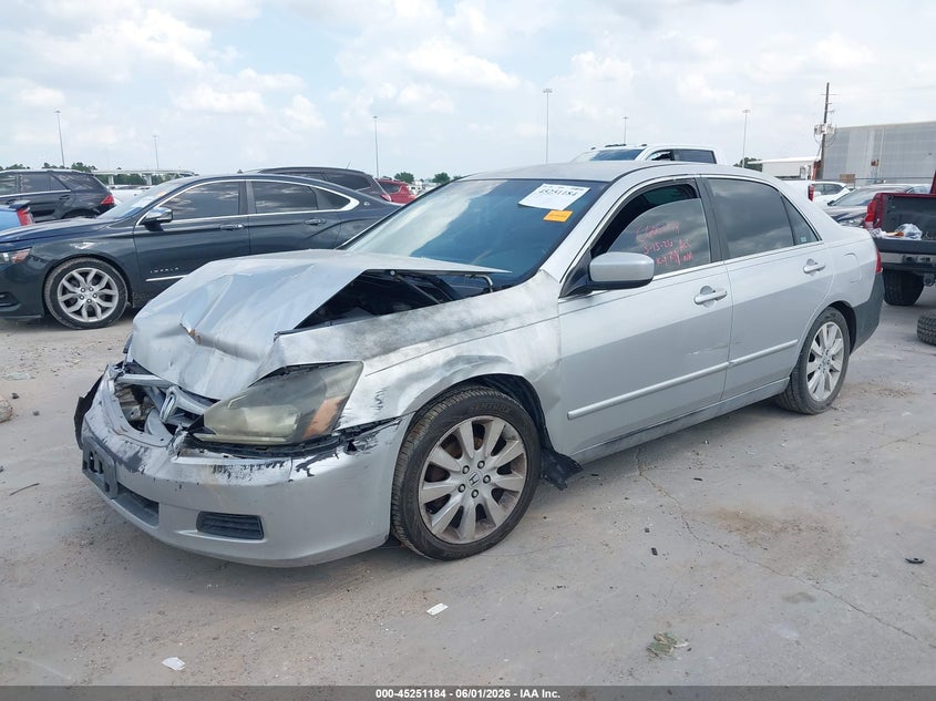 1HGCM66477A056733 2007 Honda Accord 3.0 Se photo 1