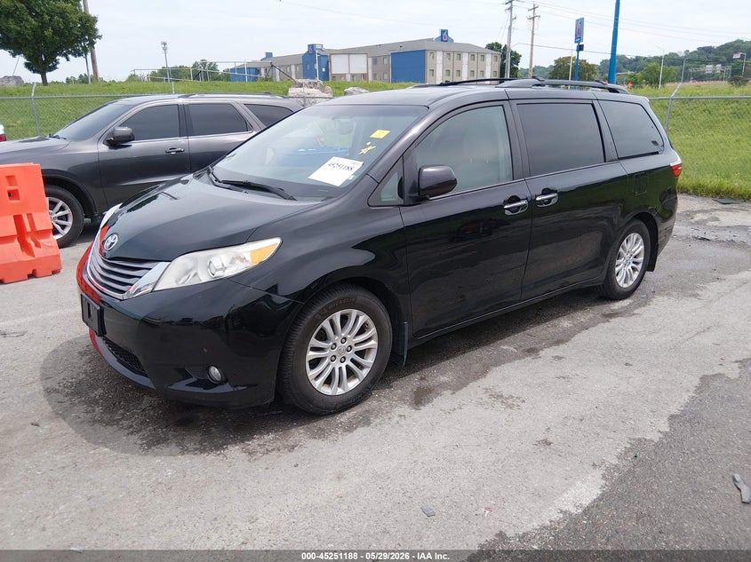 2015 Toyota Sienna Xle 7 Passenger 5TDYK3DC0FS652836 photo 1
